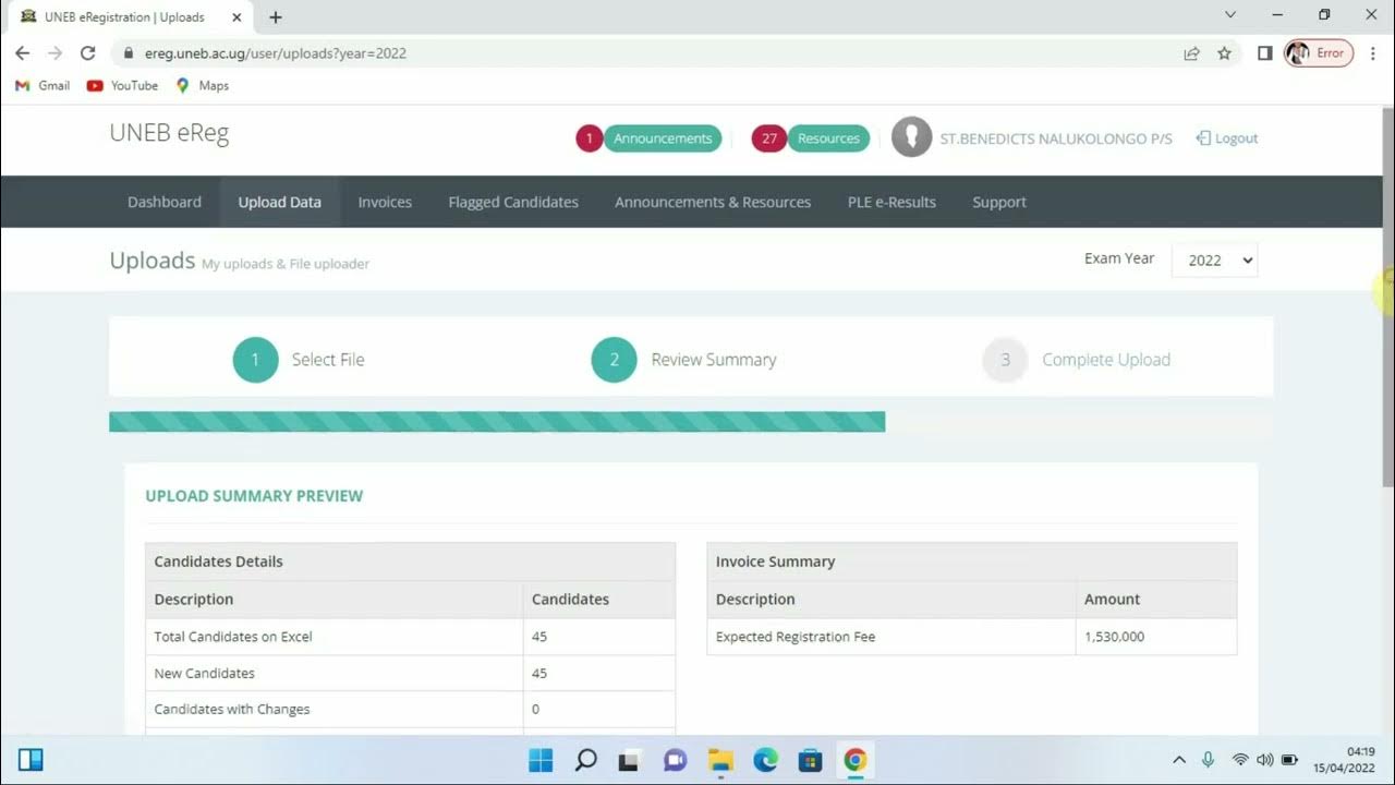 How to generate invoices from the uneb ereg portal youtube