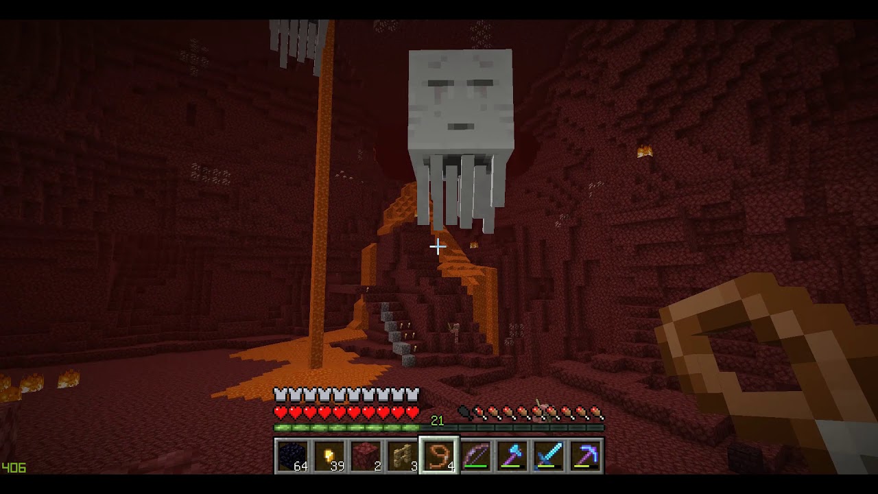 UN GHAST DANS L'OVERWORLD (game of arkadia 14) YouTube