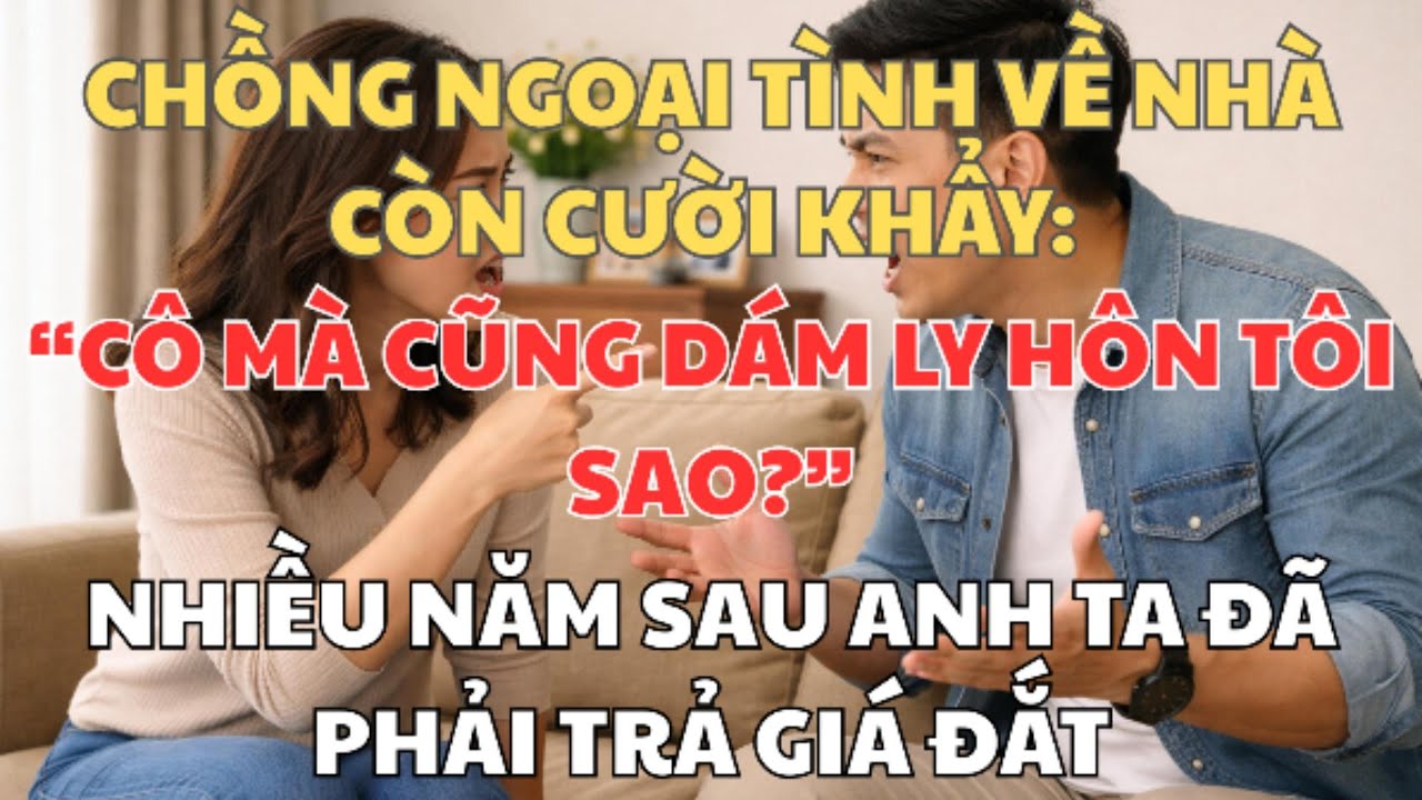 Tha Thứ Hai Lần Cho Chồng Ngoại Tình – Và Cái Giá Tôi Phải Trả Bằng Cả Tuổi Xuân