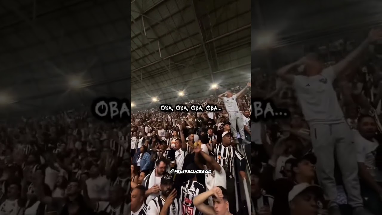 Torcida do Atlético Mineiro no Mineirão. 