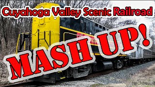 Cuyahoga Valley Scenic Railway Mashup #train #railway #cvsr #railfans #nationalpark
