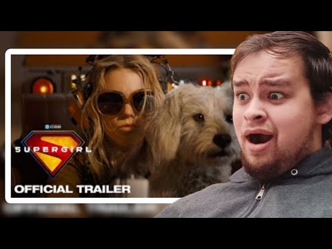SUPERGIRL TRAILER REACTION
