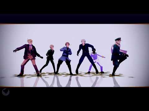 【APヘタリアMMD】エンヴィキャットウォーク