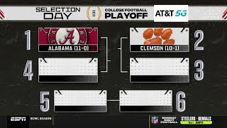 College Football Playoff Selection Show | Rankings Reveal (December 20th, 2020)