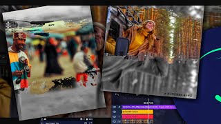 How to make trending Instagram ink splash video with Alight motion editing tutorial screenshot 2
