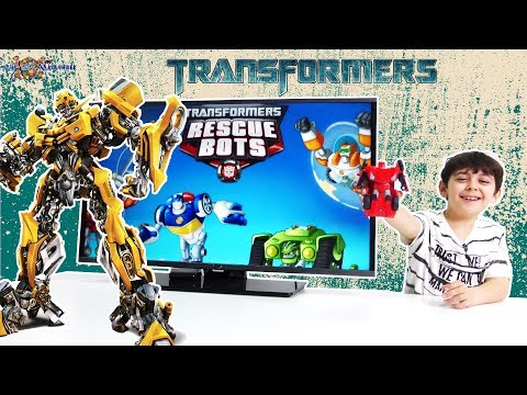 ЯРИК и ТРАНСФОРМЕРЫ! Обзор приложения TRANSFORMERS RESCUE BOTS!