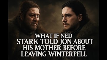 What If Ned Stark Told Jon About His Mother Before Leaving Winterfell - The 3 Hour Journey