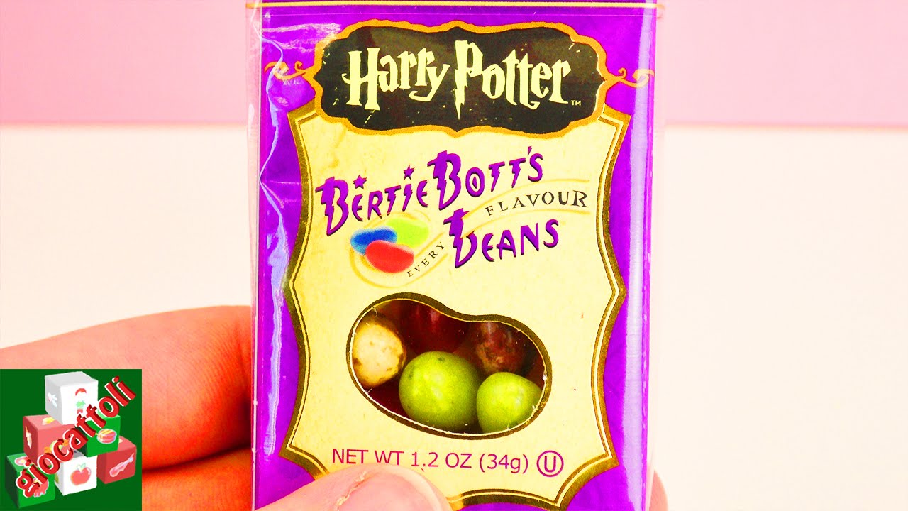 Harry Potter Bertie Bott's Beans Jelly Beans con gusti come Sproco e