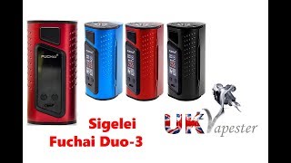 Sigelei Fuchai Duo-3 Review | Duel & Triple battery mod!