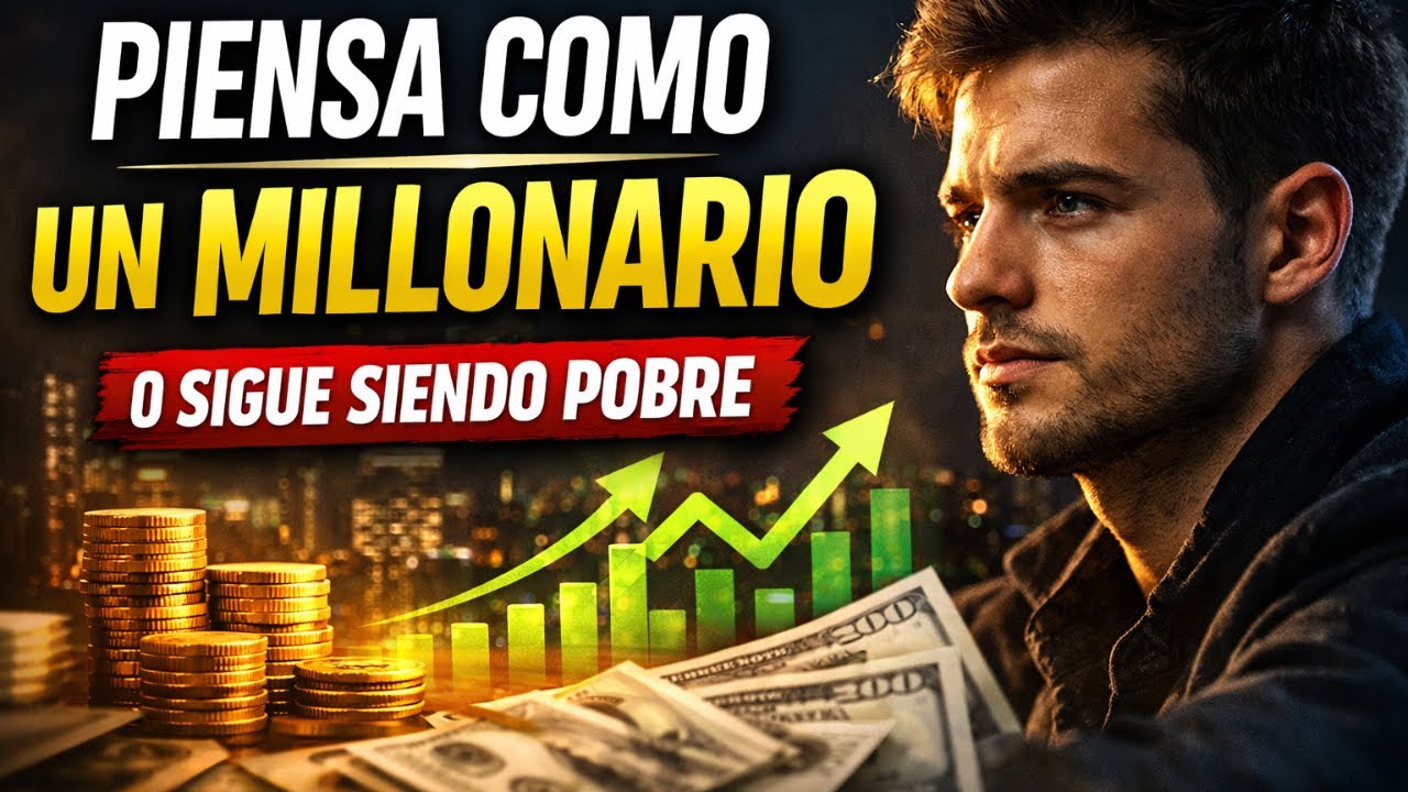 Piensa Como MILLONARIO o Sigue Siendo POBRE| Mentalidad Financiera Que Nadie Te Enseñó