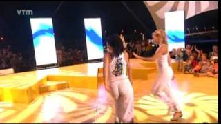 Miniatura de vídeo de "Sylver — Lay All Your Love On Me (Live @ VTM Lotz 2006) ABBA cover"
