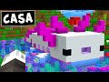 LA NUOVA CASA DELL' AXOLOTL SU MINECRAFT