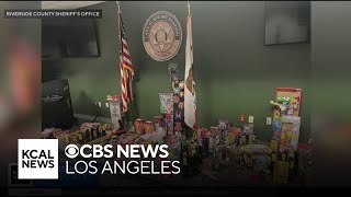 150 pounds of illegal fireworks seized in Lake Elsinore