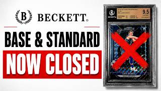 Beckett Shuts Down Base & Standard Grading Services.