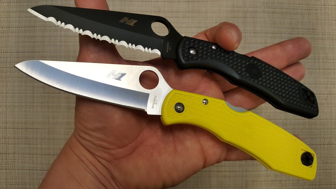 SERRATED vs PLANE. Нож PACIFIC SALT Spyderco PLANE / SPYDER EDGE. 3 серия