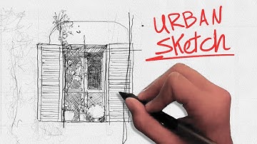Urban sketching on Wacom cintiq | Vertical Video !