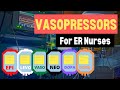 Vasopressors  emergency nursing tips for new grads  must know before your first day