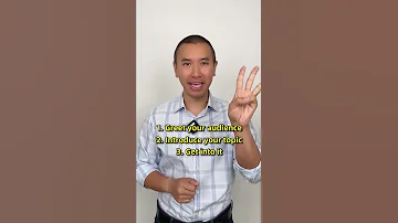 How To Start A Speech THE RIGHT WAY Shorts 