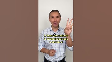 Thumbnail of How to Start a Speech THE RIGHT WAY #shorts