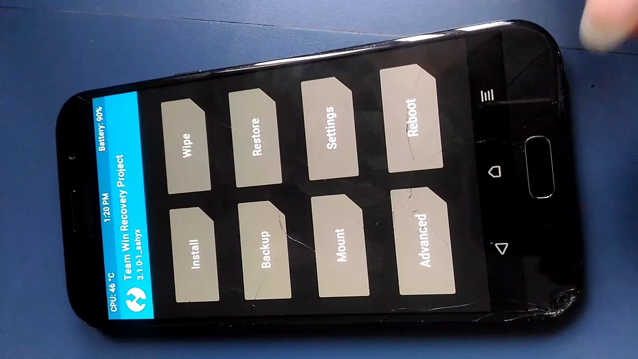 Instalando TWRP no galaxy A72017 passo a passo (SM-A720F) - YouTube