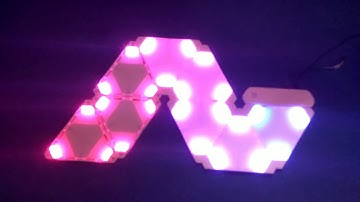 Build own Nanoleaf clone│Arduino│HomeAssistant