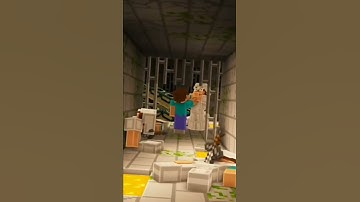 Minecraft:But Herobrine Guard the Portal 🤐@Ethobot#shorts #minecraft #trending #popular