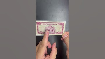 Tờ tiền 5 hào 1985 #tienxuavietnam #xuhuong #cothebanchuabiet