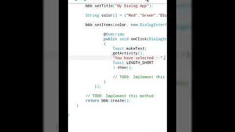 AIDE Tutorial {dialog items}#35