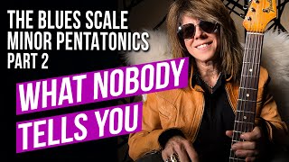 THE BLUES GUITAR SCALE FOR GUITAR BEGINNERS | MINOR PENTATONIC Part 2
