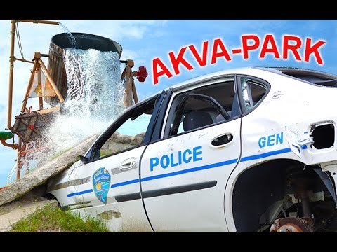 Машина и горка