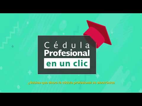 Cédula Profesional Electrónica