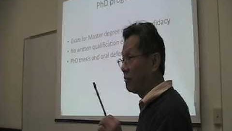 Rice University Physics and Astronomy Open House 2010: Affiliation and PhD program