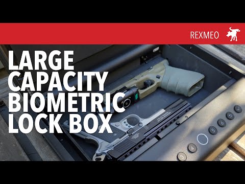 Rexmeo Biometric 2 Gun Safe