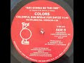 Colors  am i gonna be the one instrumental version 1983