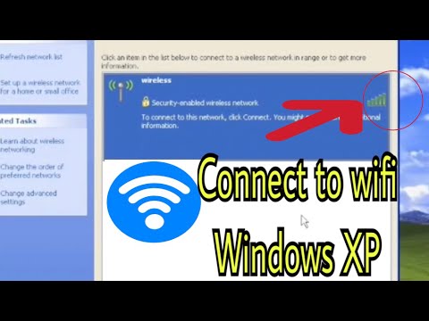 Windows XP wifi connection