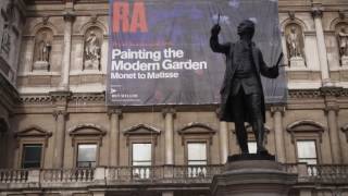 Painting the modern garden exhibition on screen