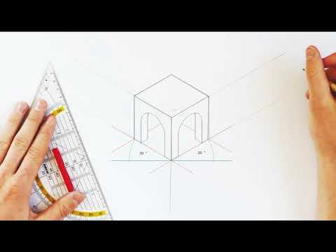 Video: Wie Zeichnet Man Isometrisch