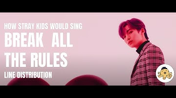 How STRAY KIDS Would Sing CRAVITY - "BREAK ALL THE RULES" | Elektric
