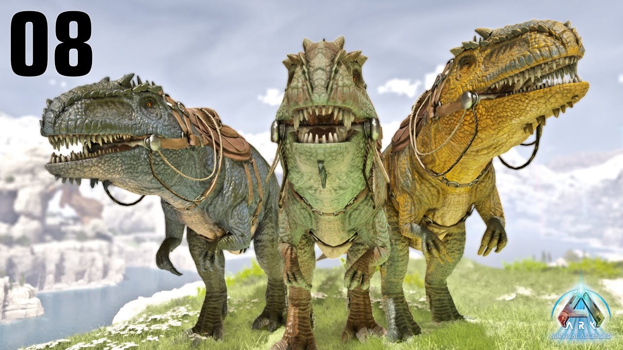 នាំអ្នកខ្លាំង GIGA & T-REX ទៅវៃមេ | ARK CORRUPTION TRANSCENDENCE #8