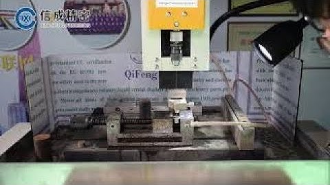 DESKTOP EDM HOLE DRILLING MACHINE DK-908D Ø0.3-3mm Depth Setting and One-Key Processing EDM MACHINE