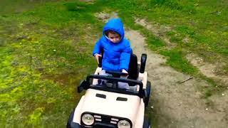 Ata Barkınla Dolu Marka Akülü Araçla Mini Offroad