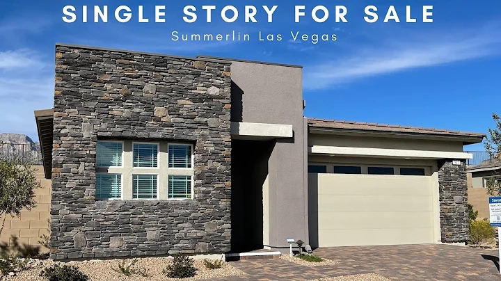 Las Vegas New Homes For Sale | Single Story Modern Design, Summerlin Las Vegas, $606k+, 1,747sf