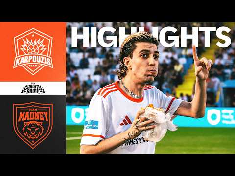 Team Karpouzis vs Team Madney | ΜΠΑΜ Charity Game (Highlights)