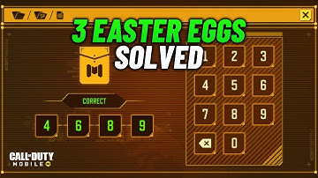 Undead Siege Easter Eggs Passwords/Codes Solved Codm | Cod Mobile Season 9