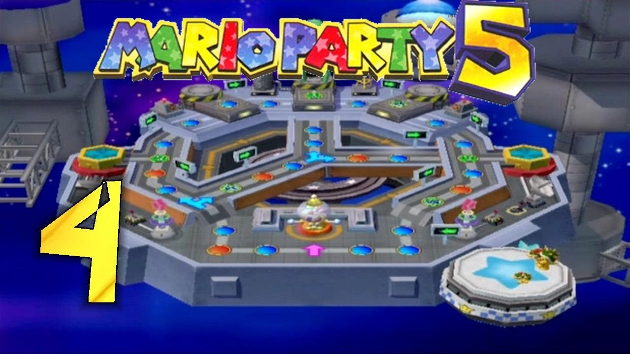 Mario Party 5 - Part 4 - Der Flug mit der Luxus-Premium-HD-Rakete - YouTube