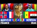 🔴 NORVÈGE - FRANCE 🇳🇴 🇫🇷 / SÉNÉGAL - IRAK 🇸🇳 🇮🇶 | ALLEZ LES BLEUS ! |🏆WORLD CUP 2026 LIVE /DIRECT