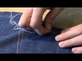 The Making of a Coat #5   Crookening & Markstitching