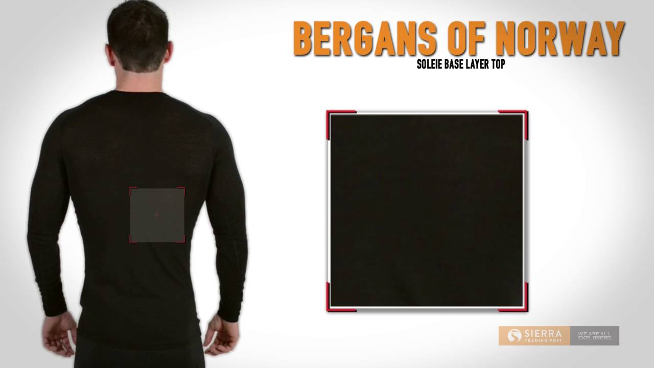 bergans merino wool base layer