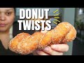 Homemade Soft Donut TWISTS Recipe