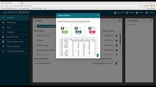 Upload data